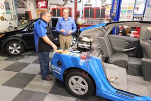 NAFTC features training PRIUS on PBS Motorweek TV show