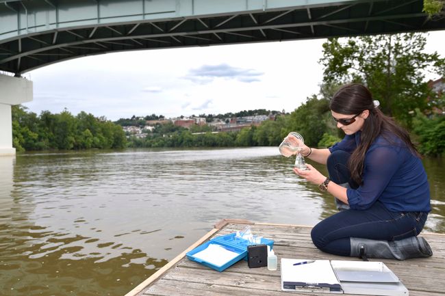 More than two dozen WVU researchers are addressing the state’s most pressing water issues through the Bridge Initiative’s Waters of West Virginia project. (WVU Photo)